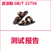 皮凉鞋检测  GBT 22756  CMA认证 网上办理价格透明优惠